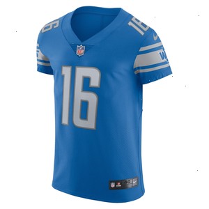 Jared Goff Detroit Lions Nike Vapor Elite Player Jersey - Blue